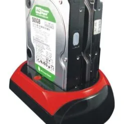 Alternative view of SATA HDD Docking Station USB 3.0 - Red