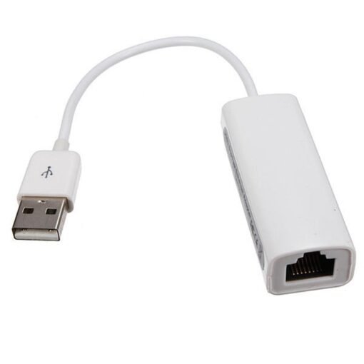 USB 2.0 to RJ45 LAN Network Ethernet Adapter - White