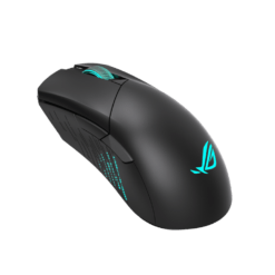 Alternative view of ASUS P706 ROG Gladius III Wireless Classic Asymmetrical Wireless RGB Gaming Mouse with Tri-Mode Connectivity (2.4 Ghz, Bluetooth, Wired USB 2.0) 26,000 Dpi With 1% Deviation