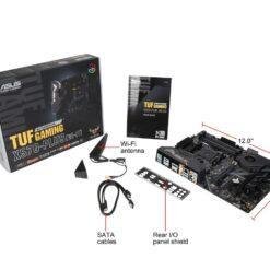 ASUS TUF GAMING X570-PLUS (WI-FI) AMD AM4 X570 ATX Gaming Motherboard with PCIe 4.0, dual M.2, Wi-Fi, 14 Dr. MOS power stages, HDMI, DP 13 ASUS TUF GAMING X570-PLUS (WI-FI) AMD AM4 X570 ATX Gaming Motherboard with PCIe 4.0, dual M.2, Wi-Fi, 14 Dr. MOS power stages, HDMI, DP - Image 7