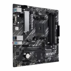 Alternative view of ASUS PRIME A520M-A II AMD A520 (Ryzen AM4) micro ATX Motherboard with M.2, DP, HDMI, D-Sub, SATA 6 Gbps, USB 3.2 Gen 1