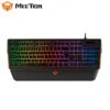 MeeTion RGB Membrane Gaming Keyboard with  Magnetic Wrist Rest and Media Control K9520