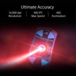 ASUS P513 ROG Keris Wireless Lightweight FPS Gaming Mouse with Tri-Mode Connectivity (Wired / 2.4 GHz / Bluetooth), specially tuned ROG 16,000 Dpi Sensor - Image 6