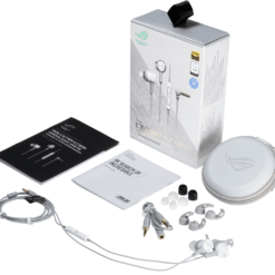 ASUS ROG Cetra II Core Moonlight White in-ear Gaming Headphones with Liquid Silicone Rubber (LSR) Drivers and a 3.5 mm connector - Image 6