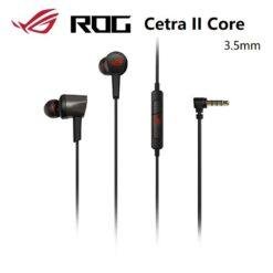 Alternative view of ASUS ROG Cetra II Core in-ear Gaming Headphones for PCs, laptops, mobile phones, ROG Phone 5, PlayStation 5, Xbox Series X/S and Nintendo Switch