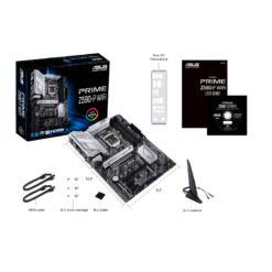 ASUS PRIME Z590-P WIFI Intel® Z590 (LGA 1200) ATX Motherboard with PCIe® 4.0, three M.2 slots, 11 DrMOS power stages, HDMI®, DisplayPort™, SATA 6 Gbps, Intel® WiFi 6 15 ASUS PRIME Z590-P WIFI Intel® Z590 (LGA 1200) ATX Motherboard with PCIe® 4.0, three M.2 slots, 11 DrMOS power stages, HDMI®, DisplayPort™, SATA 6 Gbps, Intel® WiFi 6 - Image 8