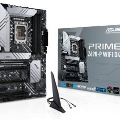 ASUS PRIME Z690-P WiFi D4 Intel® Z690 (LGA 1700) ATX Motherboard with PCIe® 5.0, three M.2 slots, 14+1 DrMOS, DDR4, HDMI®, DisplayPort™, Intel® WiFi 6 13 ASUS PRIME Z690-P WiFi D4 Intel® Z690 (LGA 1700) ATX Motherboard with PCIe® 5.0, three M.2 slots, 14+1 DrMOS, DDR4, HDMI®, DisplayPort™, Intel® WiFi 6 - Image 7