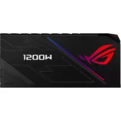 Alternative view of ASUS ROG Thor 1200W RGB 80 Plus Platinum Certified Gaming Power Supply Unit with Aura Sync and OLED Display Full Modular