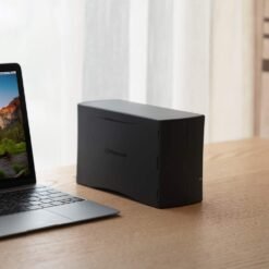 Alternative view of Transcend 8TB StoreJet Cloud 210N Personal Cloud Storage USB 3.1 NAS