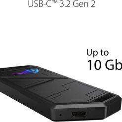 ASUS ROG STRIX ARION RGB M.2 NVMe SSD Enclosure USB3.2 GEN2 Type-C (10 Gbps) Fits PCIe 2280/2260/2242/2230 M key/B+M Key 10 ASUS ROG STRIX ARION RGB M.2 NVMe SSD Enclosure USB3.2 GEN2 Type-C (10 Gbps) Fits PCIe 2280/2260/2242/2230 M key/B+M Key - Image 3
