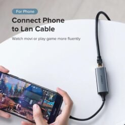 UGREEN USB Type-C to RJ45 Gigabit LAN Adapter Network Card 1000mbps 7 UGREEN USB Type-C to RJ45 Gigabit LAN Adapter Network Card 1000mbps - Image 4