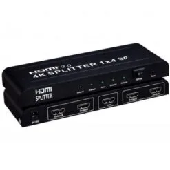 HDMI Splitter 4 Port 2k 4k - Black