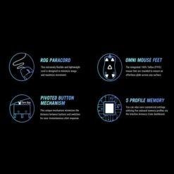 ASUS P514 ROG Gladius III Classic Asymmetrical RGB Gaming Mouse 26,000 Dpi with 1% Deviation, Instant Button Actuation, Exclusive Push-Fit Switch Socket II 9 ASUS P514 ROG Gladius III Classic Asymmetrical RGB Gaming Mouse 26,000 Dpi with 1% Deviation, Instant Button Actuation, Exclusive Push-Fit Switch Socket II - Image 4