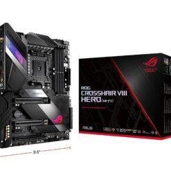 ASUS ROG Crosshair VIII Hero (WI-FI) AMD X570 ATX Gaming Motherboard with PCIe 4.0, 16 power stages , OptiMem III, on-board Wi-Fi 6 (802.11ax), 2.5 Gbps LAN, USB 3.2 - Image 7