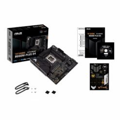 ASUS TUF GAMING B660M-PLUS D4 Intel® B660 (LGA 1700) mATX Motherboard, 10+1 DrMOS Power stages , PCIe 5.0 support, DDR4 5333 (OC), Dual PCIe 4.0 M.2 Slots - Image 6