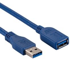 Alternative view of USB 3.0 Extension Male to Female Cable - 5m - Blue