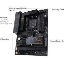 ASUS ProArt X570-CREATOR WIFI AMD X570 Ryzen AM4 ATX Content Creation Motherboard with PCIe® 4.0, passive PCH cooling design, dual Thunderbolt™ 4 12 ASUS ProArt X570-CREATOR WIFI AMD X570 Ryzen AM4 ATX Content Creation Motherboard with PCIe® 4.0, passive PCH cooling design, dual Thunderbolt™ 4 - Image 6