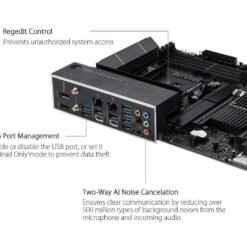 ASUS ProArt X570-CREATOR WIFI AMD X570 Ryzen AM4 ATX Content Creation Motherboard with PCIe® 4.0, passive PCH cooling design, dual Thunderbolt™ 4 10 ASUS ProArt X570-CREATOR WIFI AMD X570 Ryzen AM4 ATX Content Creation Motherboard with PCIe® 4.0, passive PCH cooling design, dual Thunderbolt™ 4 - Image 4