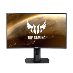 Alternative view of ASUS TUF Gaming VG27VQ 27 inch 165Hz Curved Gaming Monitor Full HD (1920x1080) Extreme Low Motion Blur™, Adaptive-sync, Freesync™ Premium,1ms (MPRT)
