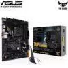 ASUS TUF GAMING B550-PLUS (WI-FI) AMD B550 (Ryzen AM4) ATX Gaming Motherboard with PCIe 4.0, dual M.2, 10 DrMOS power stages, Intel Wi-Fi 6, 2.5 Gb Ethernet