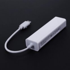 Type-C to RJ45 Lan and 3 Ports USB 2.0 Adapter - Image 5