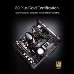 Alternative view of ASUS ROG Strix 850W Gold Certified Gaming PSU Power Supply Premium Cooling Performance Full Modular