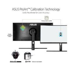 ASUS ProArt Display PA34VC 34.1inch 100Hz Curved Professional Monitor UWQHD, 1900R Curvature, HDR-10 ÎE < 2, Hardware Calibration, Thunderboltâ¢ 3, Adaptive-Syn - Image 5