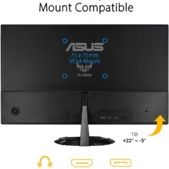 ASUS TUF Gaming VG249Q1R 238 inch 165Hz Gaming Monitor Full HD (1920 x 1080), IPS, Overclockable 1ms MPRT, Extreme Low Motion Blur™, FreeSync™ Premium 11 ASUS TUF Gaming VG249Q1R 238 inch 165Hz Gaming Monitor Full HD (1920 x 1080), IPS, Overclockable 1ms MPRT, Extreme Low Motion Blur™, FreeSync™ Premium - Image 4