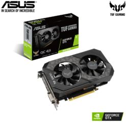 Alternative view of ASUS TUF Gaming GeForce® GTX 1650 SUPER™ OC Edition 4GB GDDR6 Graphic Card rocks high refresh rates
