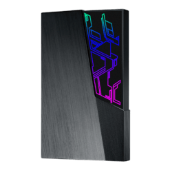 ASUS FX 2TB External Hard Drive Aura Sync RGB, USB 3.1 Gen1, 256-bit AES Encryption, Automatic Backup 8 ASUS FX 2TB External Hard Drive Aura Sync RGB, USB 3.1 Gen1, 256-bit AES Encryption, Automatic Backup - Image 2