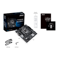 ASUS PRIME H510M-D Intel® H510 (LGA 1200) micro ATX motherboard with PCIe 4.0, 32Gbps M.2 slot, Intel® 1 Gb Ethernet, HDMI, D-Sub, USB 3.2 Gen 11 ASUS PRIME H510M-D Intel® H510 (LGA 1200) micro ATX motherboard with PCIe 4.0, 32Gbps M.2 slot, Intel® 1 Gb Ethernet, HDMI, D-Sub, USB 3.2 Gen - Image 6