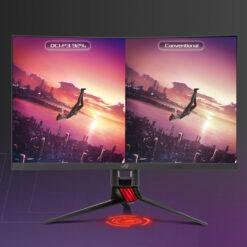 ASUS ROG Strix XG27WQ 27inch 165Hz HDR Curved Gaming Monitor WQHD (2560 x 1440) 1ms (MPRT), ELMB, FreeSync™ Premium Pro , DisplayHDR™ 400 - Image 4
