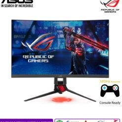 Alternative view of ASUS ROG Strix XG27WQ 27inch 165Hz HDR Curved Gaming Monitor WQHD (2560 x 1440) 1ms (MPRT), ELMB, FreeSync™ Premium Pro , DisplayHDR™ 400
