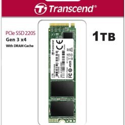 Alternative view of Transcend 220S 1TB NVMe PCIe Gen3 x4 Internal SSD with 3D NAND and DRAM cache