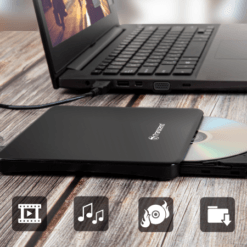Transcend External DVD Writer RW 8X Extra Slim Portable DVD RW Black 6 Transcend External DVD Writer RW 8X Extra Slim Portable DVD RW Black - Image 3