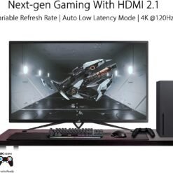 Alternative view of ASUS ROG Strix XG43UQ 43inch 144Hz 4K UHD Gaming Monitor (3840 x 2160) 1ms MPRT, HDMI® 2.1, AMD FreeSync™ Premium Pro technology, Display Stream Compression (DSC)