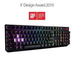 ASUS XA02 ROG Strix Scope RGB wired Mechanical Gaming Keyboard with Cherry MX Switches Red Additional Silver WASD for FPS Games 12 ASUS XA02 ROG Strix Scope RGB wired Mechanical Gaming Keyboard with Cherry MX Switches Red Additional Silver WASD for FPS Games - Image 6