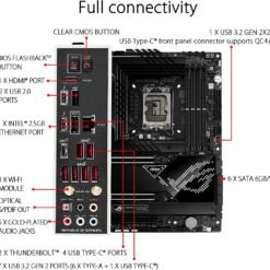 ASUS ROGMAXIMUS Z690 HERO Intel® Z690 ATX Motherboard with 20+1 power stages, DDR5, Five M.2, USB 3.2 Gen 2x2 front-panel connector, Dual Thunderbolt™ 4 - Image 7
