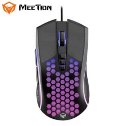 Alternative view of MeeTion GM015 Lightweight Honeycomb RGB Gaming Mouse 6400DPI