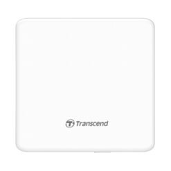 Alternative view of Transcend External DVD Writer RW 8X Extra Slim Portable DVD RW White