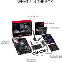 ASUS ROG STRIX Z690-E GAMING WIFI Intel® Z690 LGA 1700 ATX Motherboard with PCIe® 5.0, 18+1 power stages, DDR5 11 ASUS ROG STRIX Z690-E GAMING WIFI Intel® Z690 LGA 1700 ATX Motherboard with PCIe® 5.0, 18+1 power stages, DDR5 - Image 6