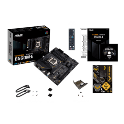 ASUS TUF GAMING B560M-E Intel® B560 (LGA 1200) mATX motherboard with PCIe 4.0, two M.2 slots, 8 Power stages, Realtek 2.5Gb Ethernet, DisplayPort 1.4, HDMI 2.0, USB 3.2 13 ASUS TUF GAMING B560M-E Intel® B560 (LGA 1200) mATX motherboard with PCIe 4.0, two M.2 slots, 8 Power stages, Realtek 2.5Gb Ethernet, DisplayPort 1.4, HDMI 2.0, USB 3.2 - Image 7