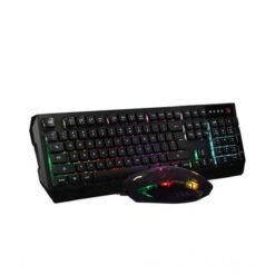 Alternative view of a4tech Bloody Q1300 illuminate Gaming Keyboard and Mouse Combo with Neon RGB Lights