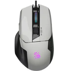 Alternative view of a4tech Bloody W70 Max RGB Gaming Mouse BC3332-A 10K Sensor Panda White