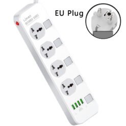 LDNIO 10A 2500W Electrical Socket Switch Plug 4USB Smart Extension Multifunction SC4408 13 LDNIO 10A 2500W Electrical Socket Switch Plug 4USB Smart Extension Multifunction SC4408 - Image 6