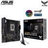 ASUS TUF GAMING B660M-PLUS WIFI D4 Intel® B660 (LGA 1700) mATX Motherboard, 10+1 DrMOS Power stages , PCIe 5.0 support, DDR4 5333 (OC) 15 5a07d40c3b3fa4bfa2dbf95797748e96