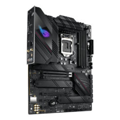 Alternative view of ASUS ROG STRIX B560-E GAMING WIFI Intel® B560 LGA 1200 ATX Motherboard with PCIe® 4.0, 14+2 teamed power stages, Two-Way AI Noise Cancelation, WiFi 6E (802.11ax), Intel 2.5 Gb Ethernet