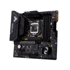 Alternative view of ASUS TUF GAMING B560M-PLUS Intel® B560 (LGA 1200) mATX Motherboard with PCIe 4.0, two M.2 slots, 8+1 Power stages, Realtek 2.5Gb Ethernet