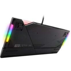 ASUS ROG Strix Flare RGB Mechanical Gaming Keyboard with Cherry MX Red Switches, customizable illuminated badge and dedicated media keys for gaming 9 ASUS ROG Strix Flare RGB Mechanical Gaming Keyboard with Cherry MX Red Switches, customizable illuminated badge and dedicated media keys for gaming - Image 3