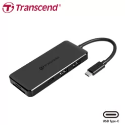 Transcend HUB5C 6-in-1 USB 3.1 Gen 2 Type-C Hub with Memory card Reader, Charging port and USB Ports